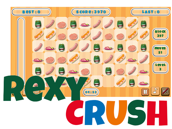 RexyCrush, le nuove avventure di rexy!
